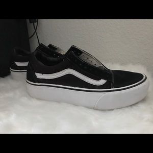 Vans old skool platform shoes *read description*